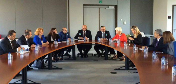 Karabağ Heyeti, AB-Ermenistan Dostluk Grubu'yla buluştu